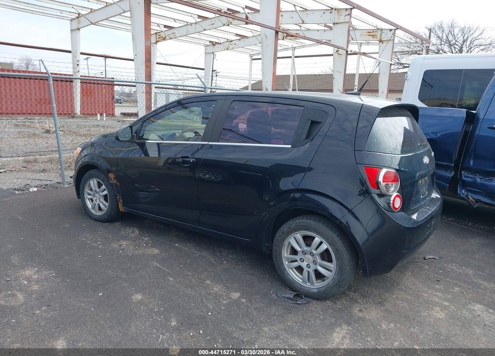 2012 CHEVROLET SONIC 2LT VIN: 1G1JC6SH8C4122872