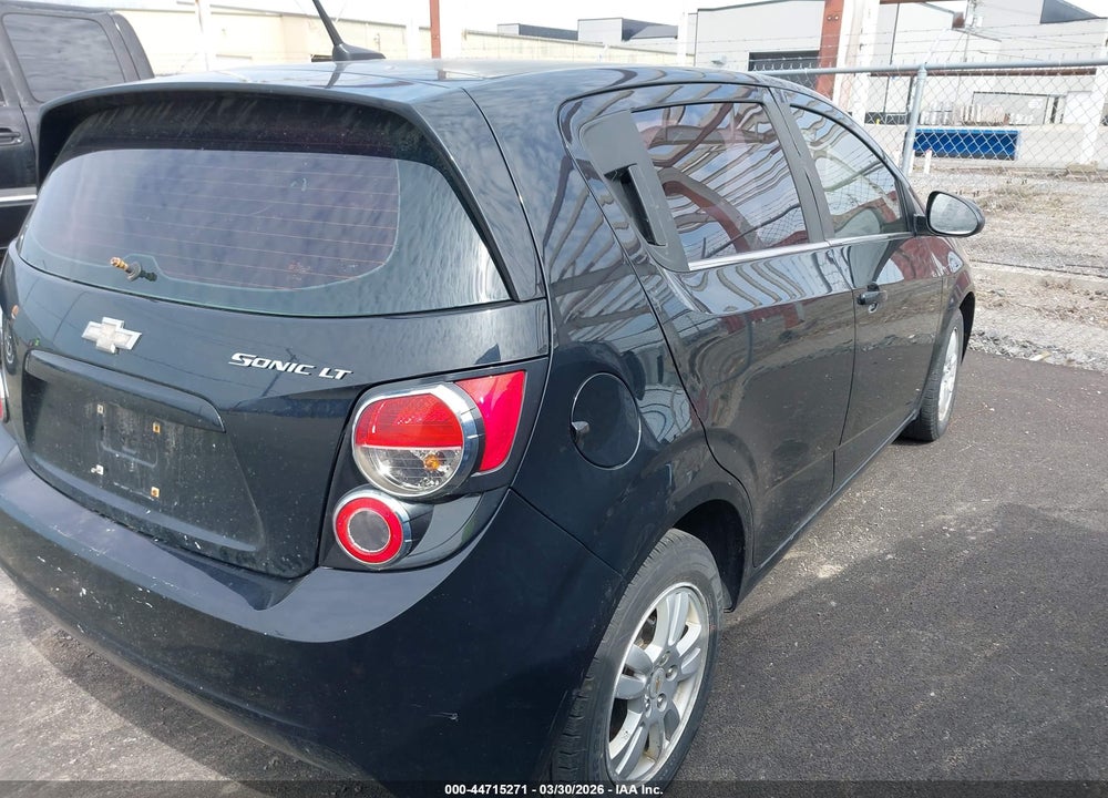2012 CHEVROLET SONIC 2LT VIN: 1G1JC6SH8C4122872