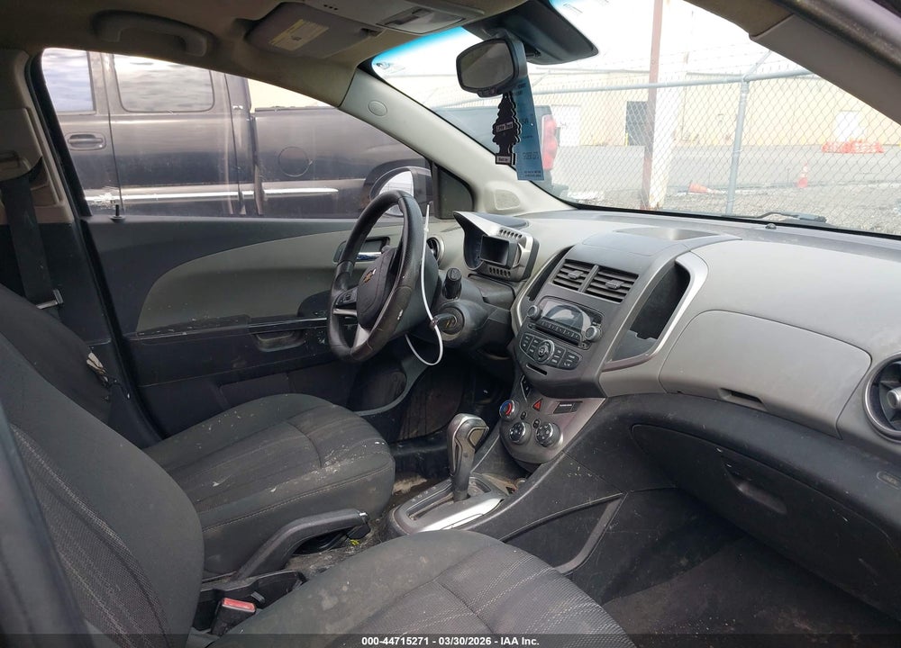 2012 CHEVROLET SONIC 2LT VIN: 1G1JC6SH8C4122872