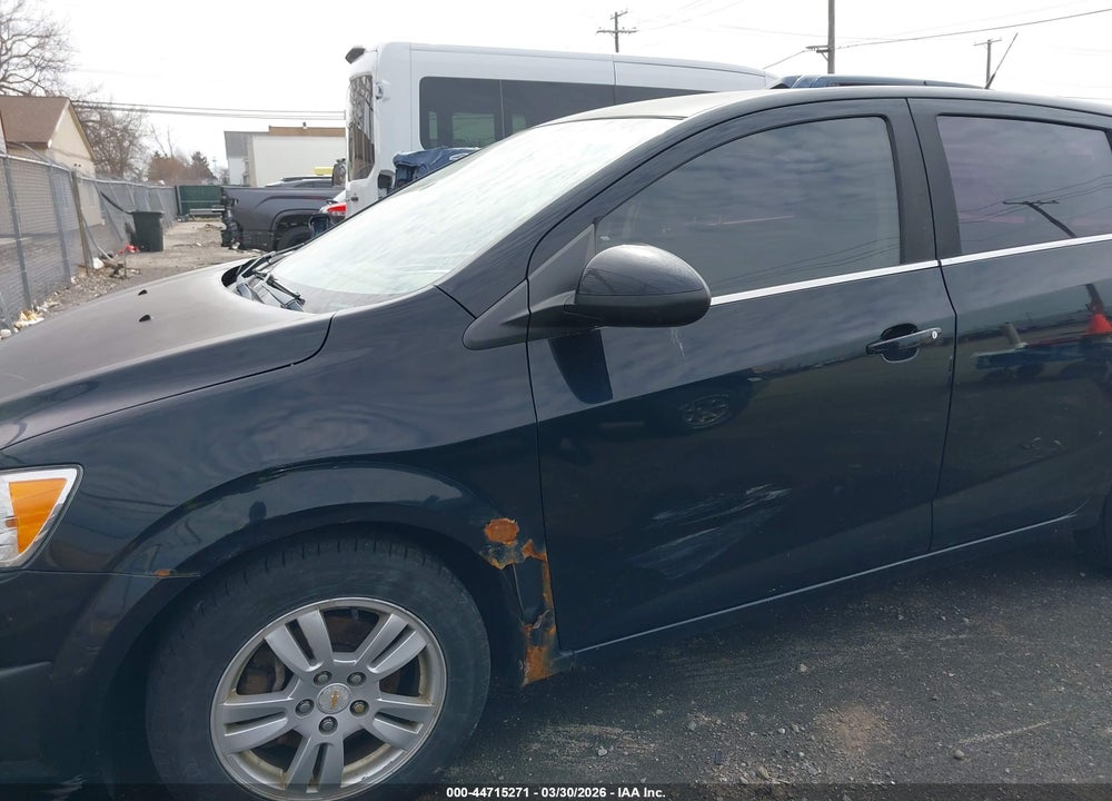 2012 CHEVROLET SONIC 2LT VIN: 1G1JC6SH8C4122872