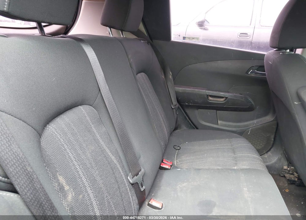 2012 CHEVROLET SONIC 2LT VIN: 1G1JC6SH8C4122872