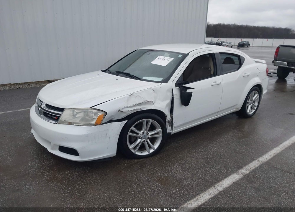 2012 DODGE AVENGER SE VIN: 1C3CDZAG0CN254806