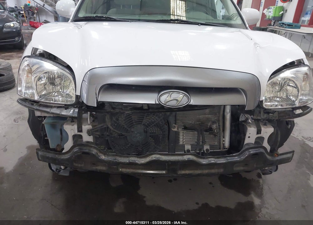 2006 HYUNDAI SANTA FE GLS VIN: KM8SC73D66U103945