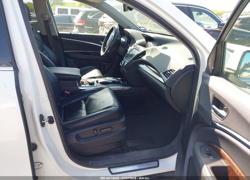 2017 ACURA MDX TECHNOLOGY PACKAGE VIN: 5FRYD4H5XHB001926