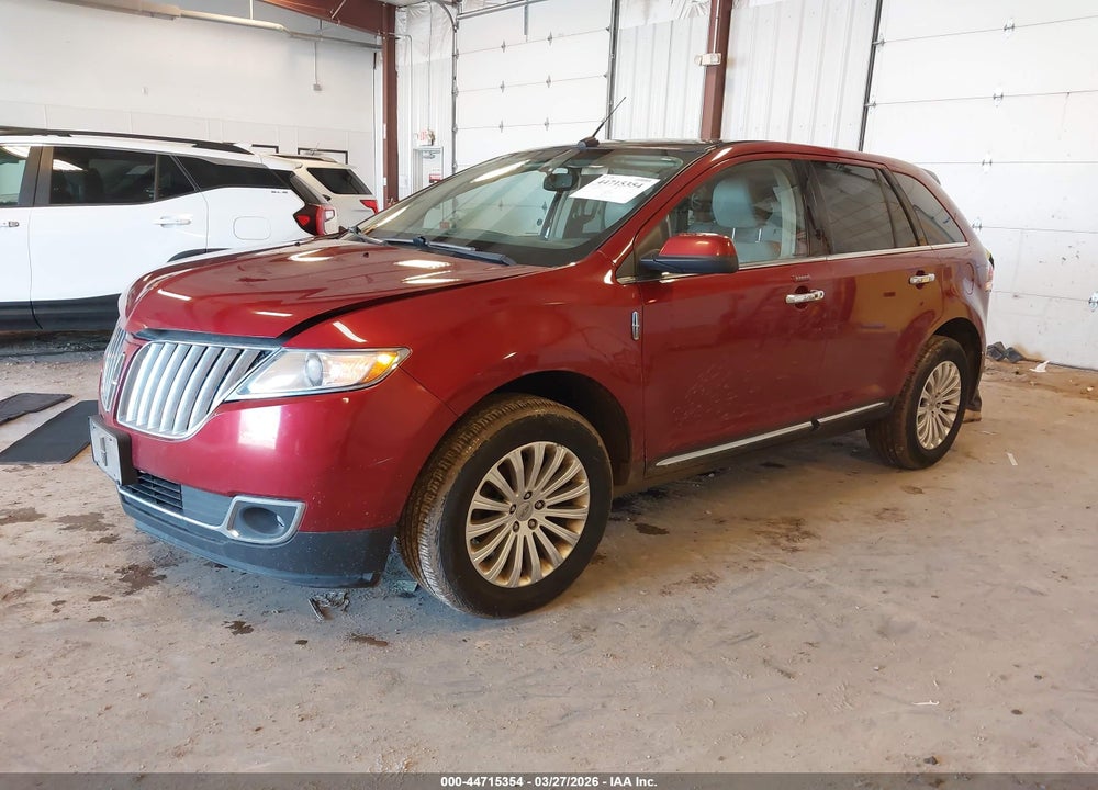 2013 LINCOLN MKX VIN: 2LMDJ8JK0DBL36152