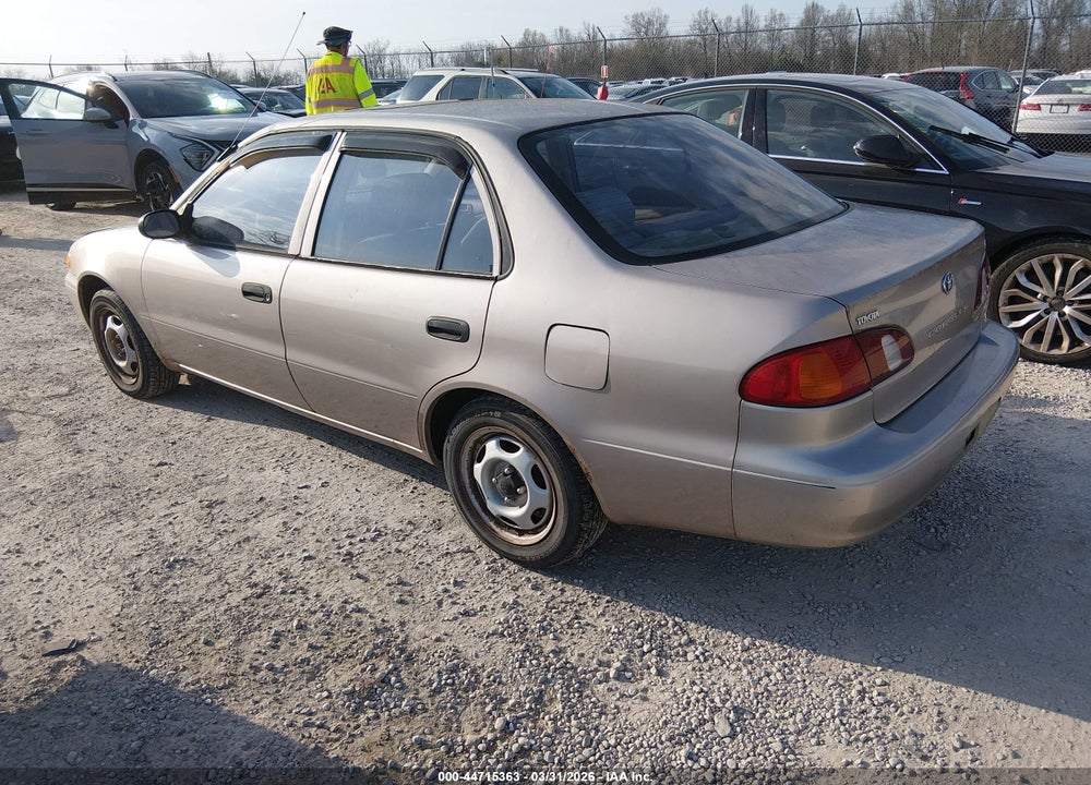 2000 TOYOTA COROLLA VE VIN: 2T1BR12E7YC282894