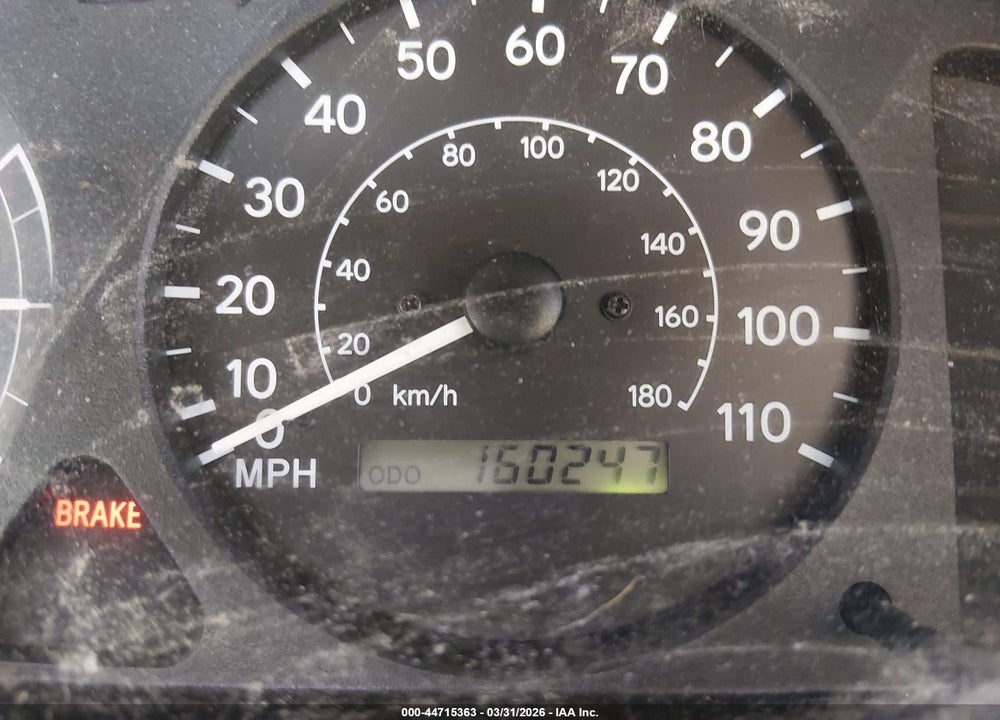 2000 TOYOTA COROLLA VE VIN: 2T1BR12E7YC282894