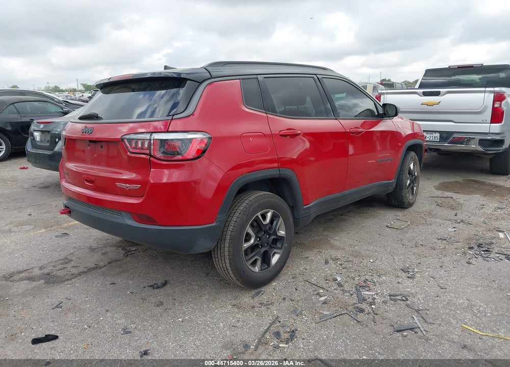 2018 JEEP COMPASS TRAILHAWK 4X4 VIN: 3C4NJDDB6JT441738