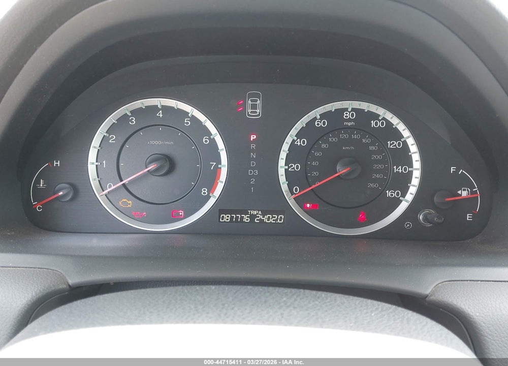 2010 HONDA ACCORD 2.4 EX-L VIN: 1HGCP2F81AA161455