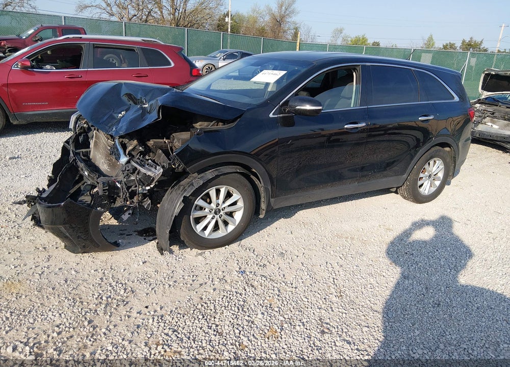 2019 KIA SORENTO 2.4L L VIN: 5XYPG4A33KG561364