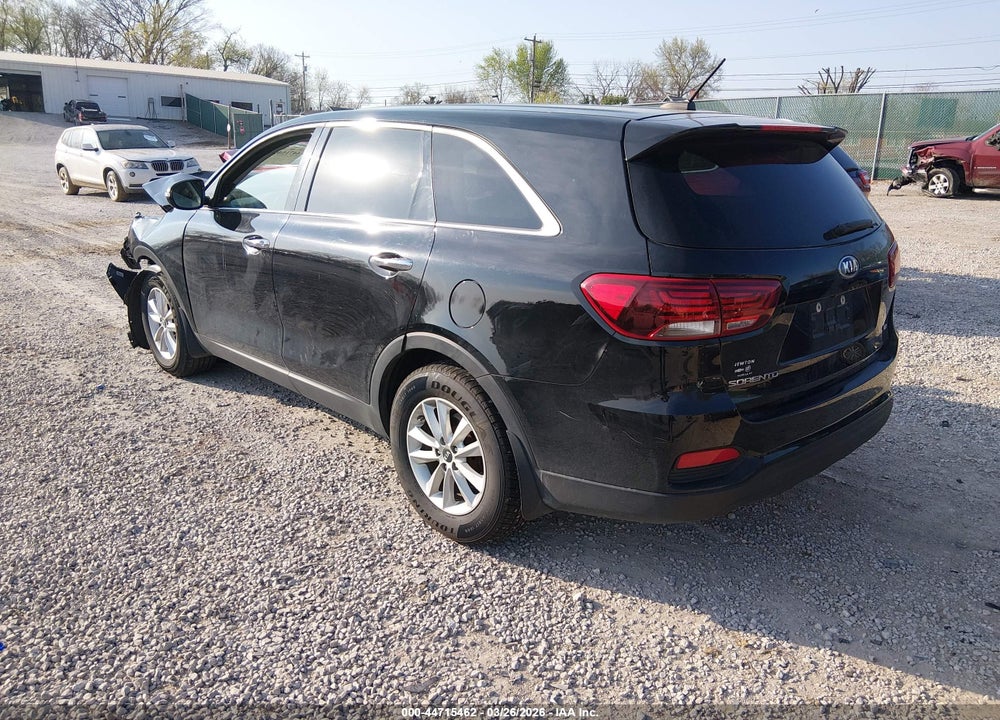 2019 KIA SORENTO 2.4L L VIN: 5XYPG4A33KG561364