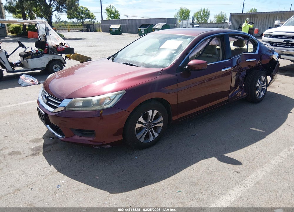 2014 HONDA ACCORD LX VIN: 1HGCR2F32EA137217