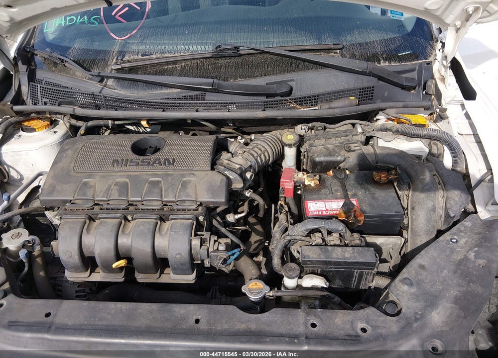 2015 NISSAN SENTRA SV VIN: 3N1AB7AP9FL689425