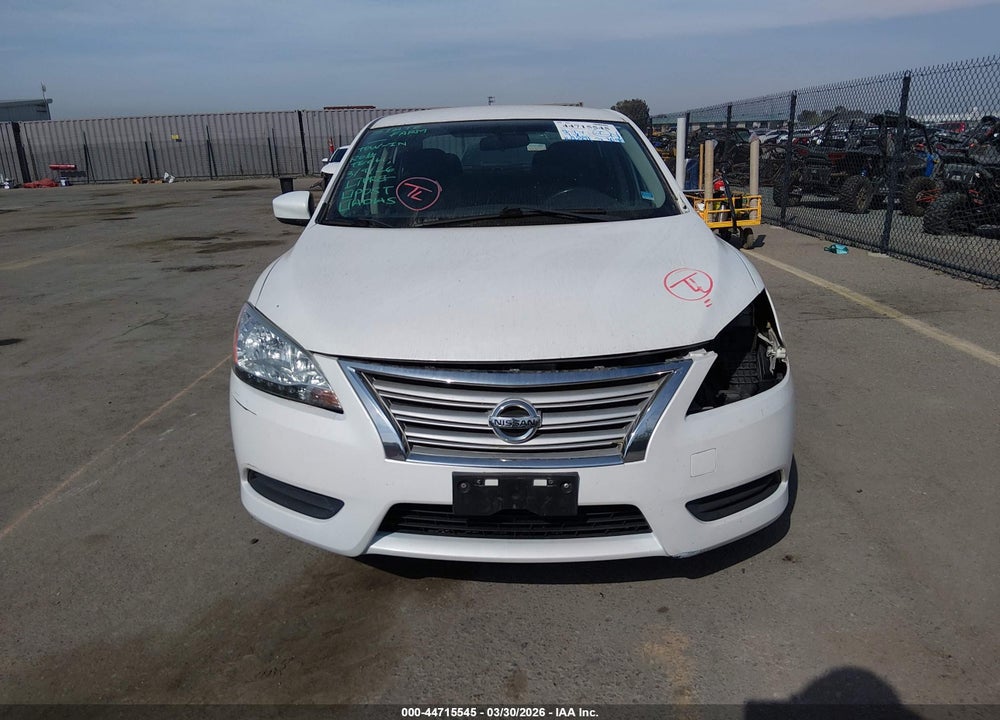 2015 NISSAN SENTRA SV VIN: 3N1AB7AP9FL689425