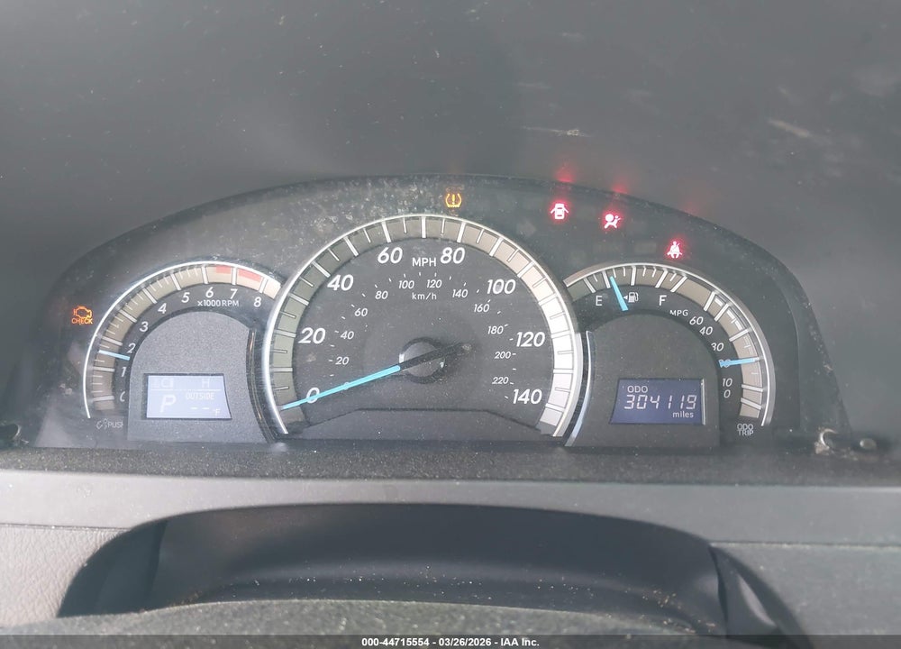 2012 TOYOTA CAMRY SE VIN: 4T1BF1FK5CU162964