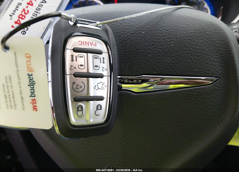 2026 CHRYSLER PACIFICA SELECT VIN: 2C4RC1BGXTR231027