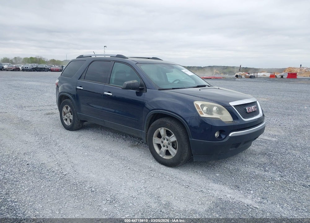 2012 GMC ACADIA SLE VIN: 1GKKRPED6CJ252549