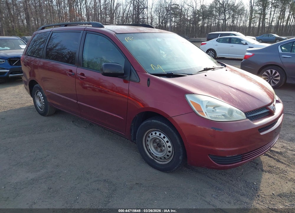 2005 TOYOTA SIENNA LE VIN: 5TDZA23C05S229739