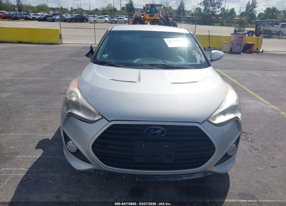 2013 HYUNDAI VELOSTER TURBO W/BLUE VIN: KMHTC6AE5DU156417
