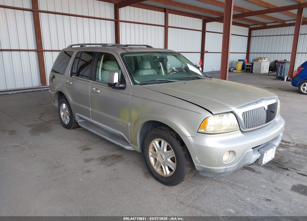 2003 LINCOLN AVIATOR VIN: 5LMEU68H63ZJ14455