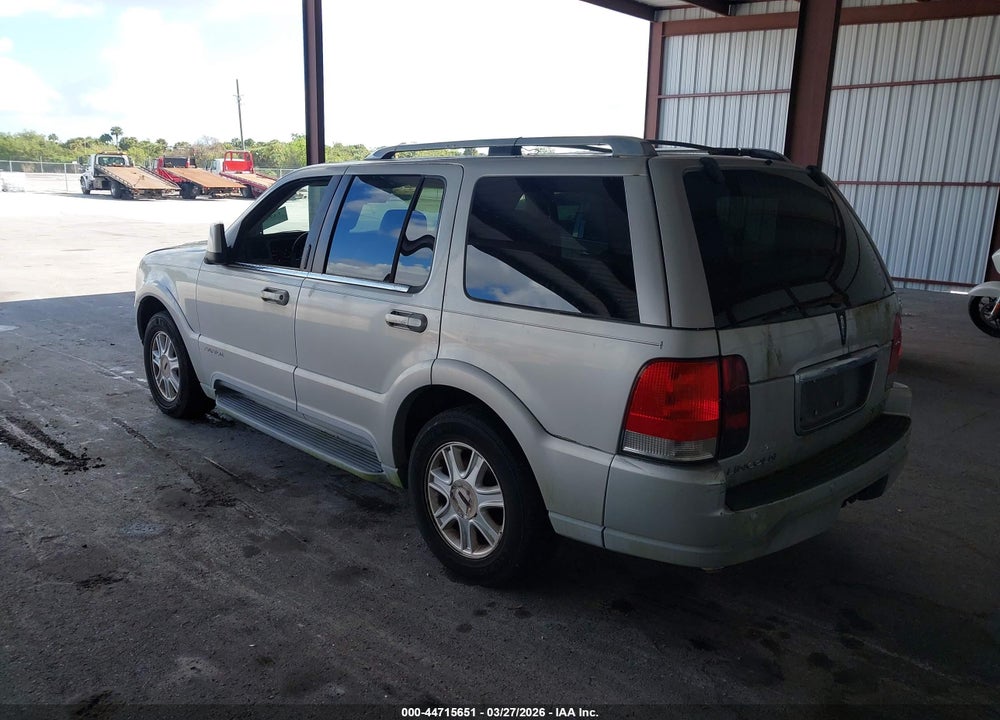 2003 LINCOLN AVIATOR VIN: 5LMEU68H63ZJ14455