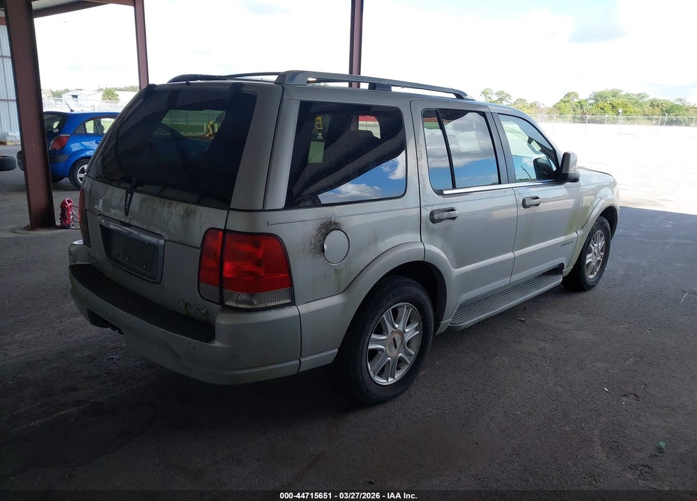 2003 LINCOLN AVIATOR VIN: 5LMEU68H63ZJ14455