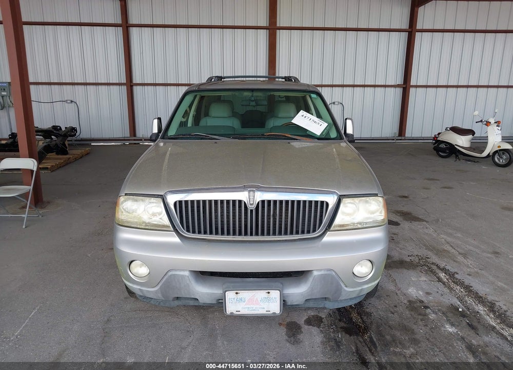 2003 LINCOLN AVIATOR VIN: 5LMEU68H63ZJ14455