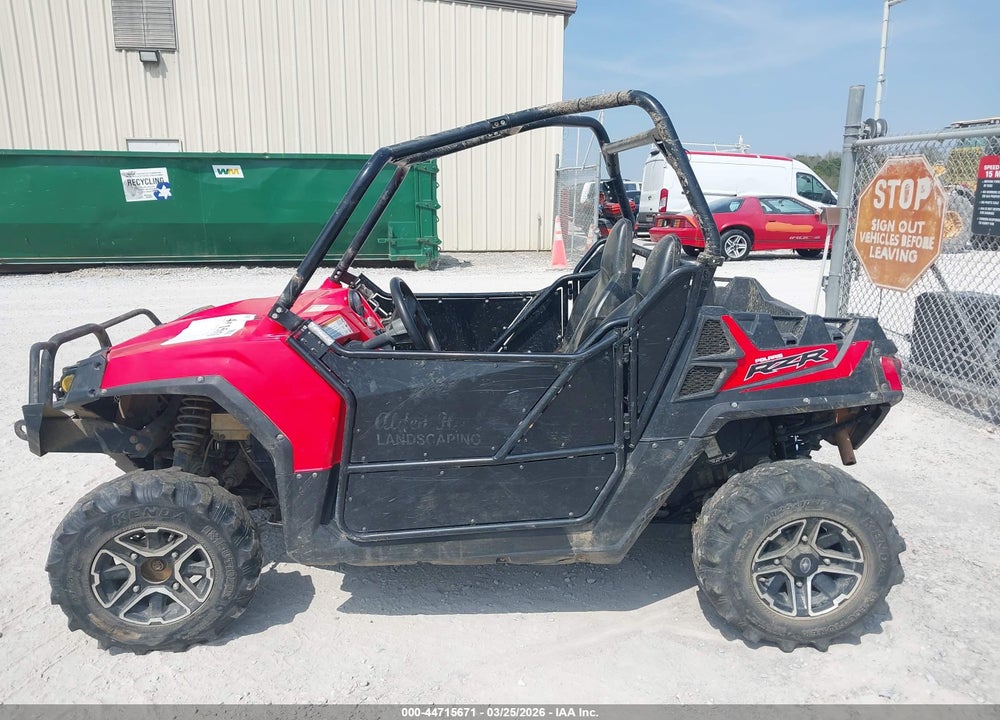 2013 POLARIS RZR 570 VIN: 4XAVH57A8DB619554