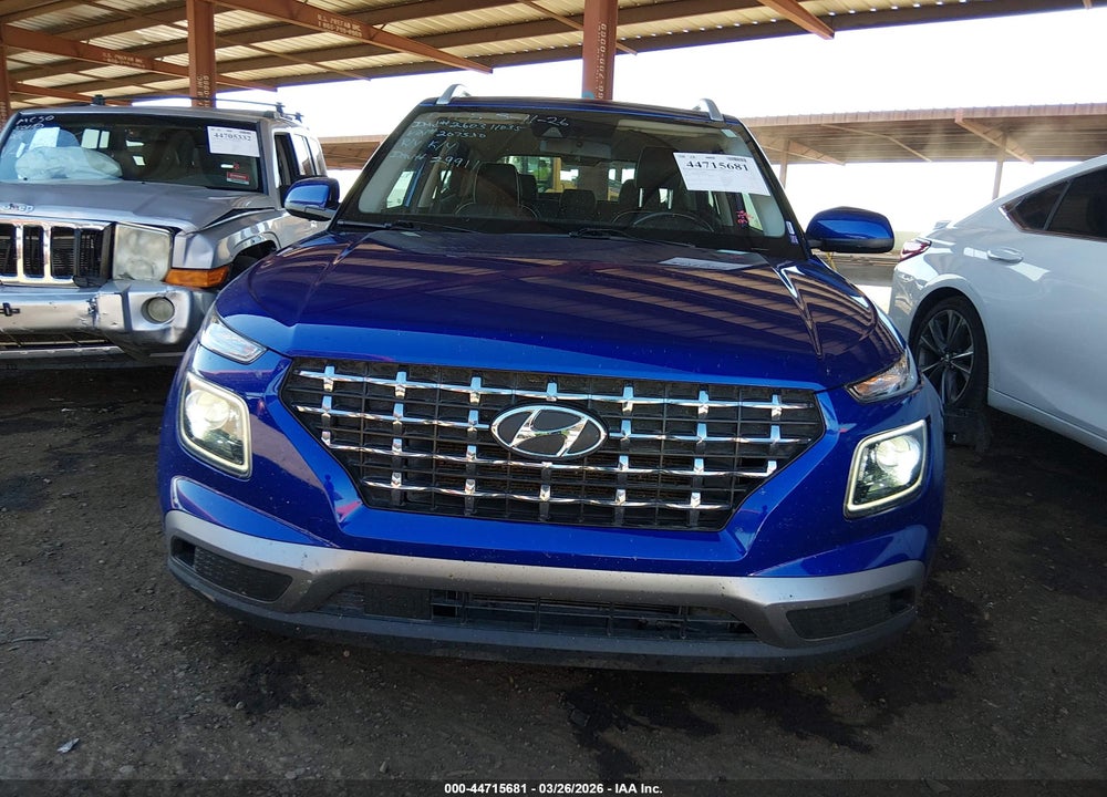 2022 HYUNDAI VENUE LIMITED VIN: KMHRC8A38NU207530