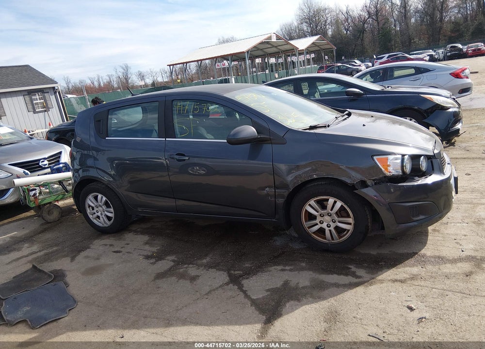 2013 CHEVROLET SONIC LT AUTO VIN: 1G1JC6SGXD4227941