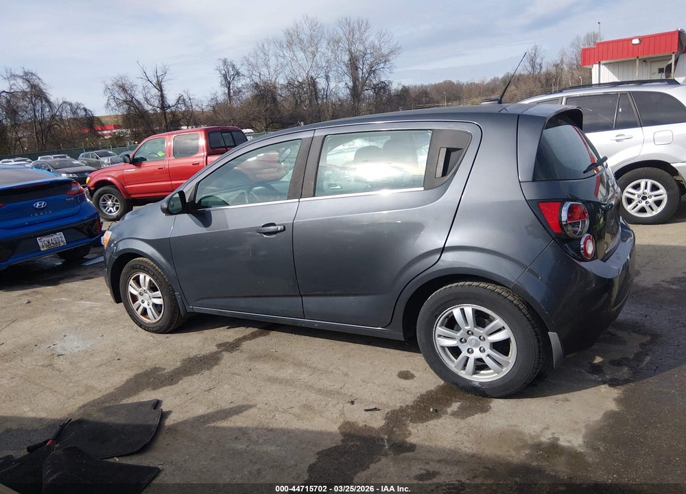 2013 CHEVROLET SONIC LT AUTO VIN: 1G1JC6SGXD4227941
