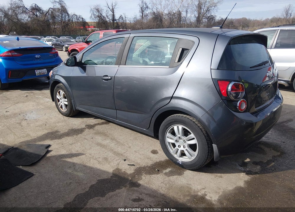 2013 CHEVROLET SONIC LT AUTO VIN: 1G1JC6SGXD4227941