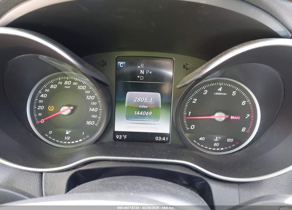 2016 MERCEDES-BENZ C 300 4MATIC VIN: WDDWF4KB9GR139425