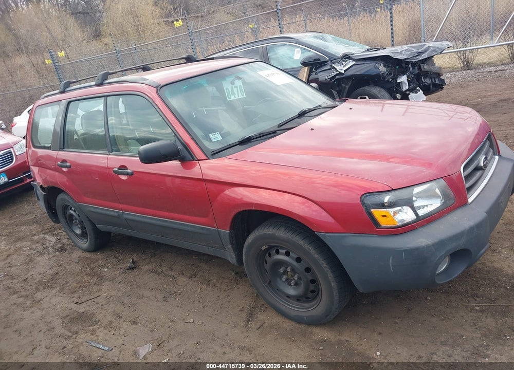 2005 SUBARU FORESTER 2.5X VIN: JF1SG63695G752775