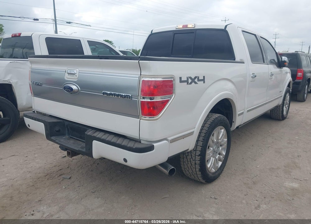 2013 FORD F-150 PLATINUM VIN: 1FTFW1ETXDFC79641