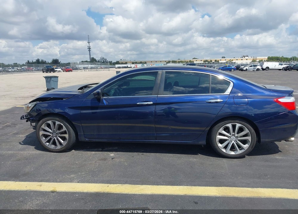 2015 HONDA ACCORD SPORT VIN: 1HGCR2F56FA181529