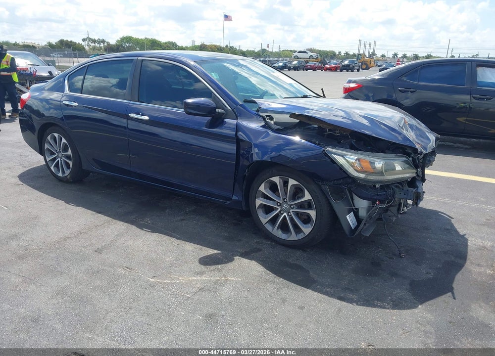 2015 HONDA ACCORD SPORT VIN: 1HGCR2F56FA181529