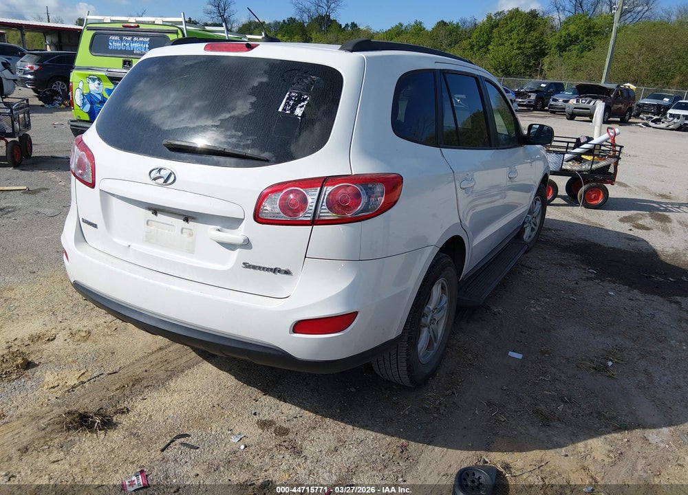 2010 HYUNDAI SANTA FE GLS VIN: 5NMSG3AB1AH382613