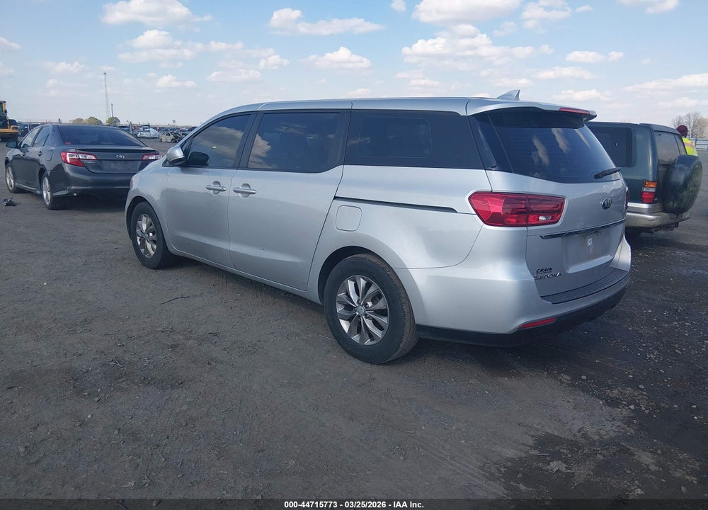 2020 KIA SEDONA L VIN: KNDMA5C13L6592379