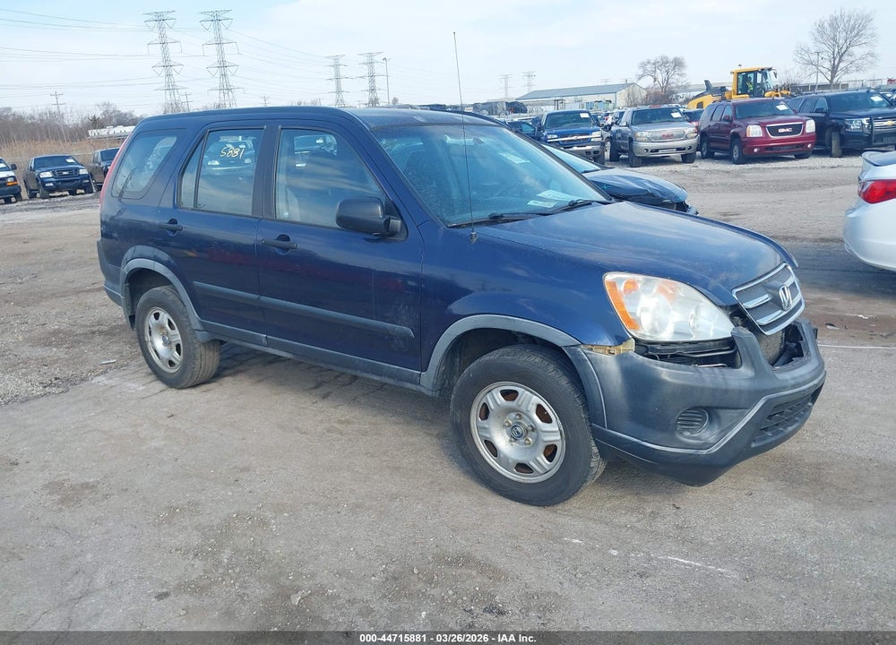 2006 HONDA CR-V LX VIN: JHLRD68506C025828