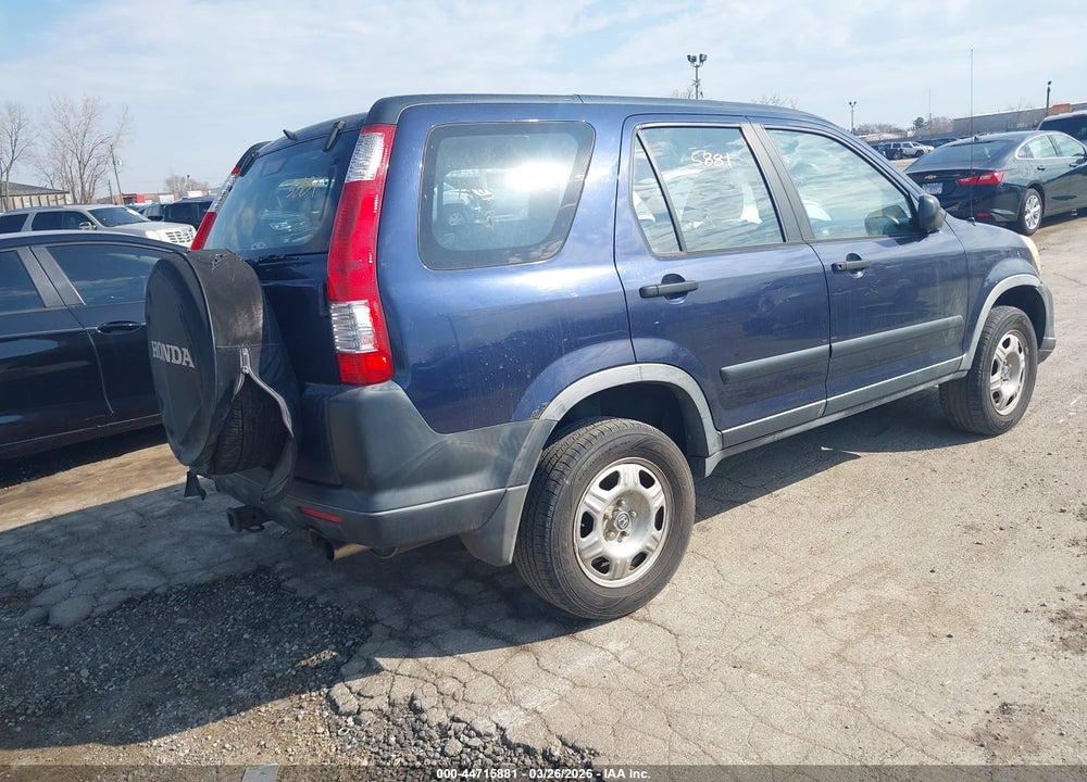 2006 HONDA CR-V LX VIN: JHLRD68506C025828