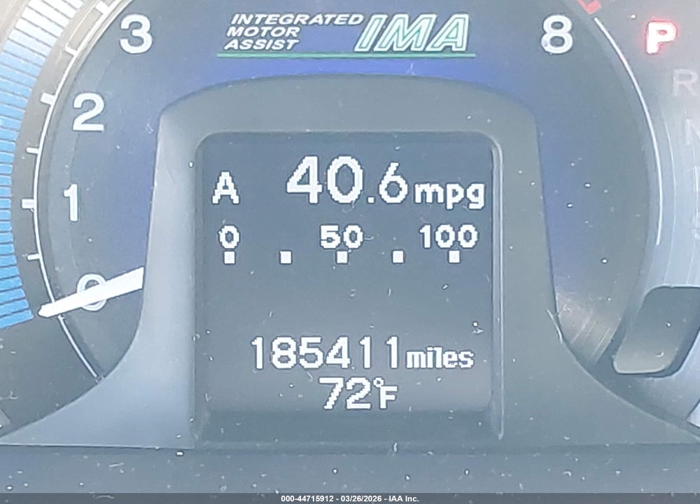 2010 HONDA INSIGHT EX VIN: JHMZE2H70AS039651