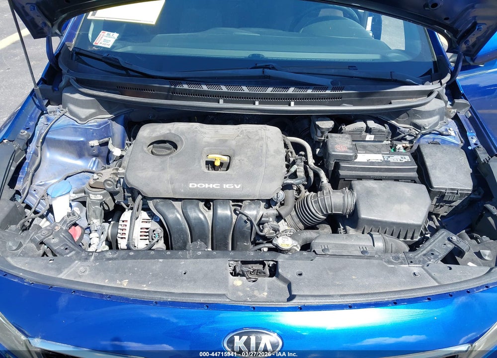 2017 KIA FORTE S VIN: 3KPFL4A78HE114674
