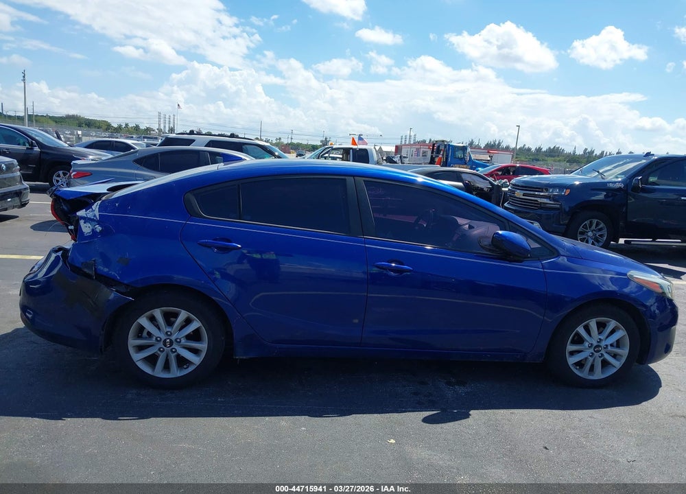 2017 KIA FORTE S VIN: 3KPFL4A78HE114674