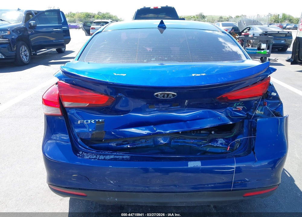 2017 KIA FORTE S VIN: 3KPFL4A78HE114674