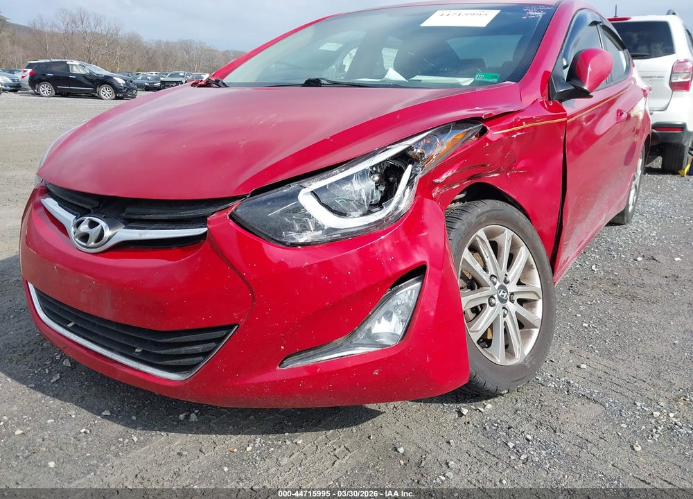 2014 HYUNDAI ELANTRA SE VIN: KMHDH4AE0EU151363