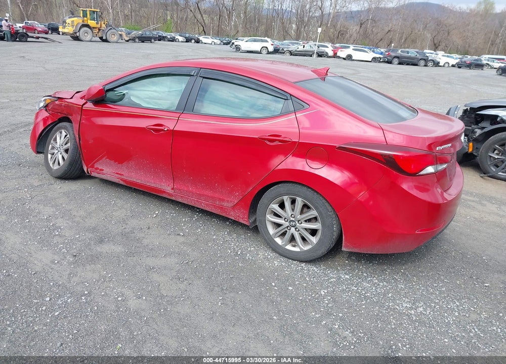 2014 HYUNDAI ELANTRA SE VIN: KMHDH4AE0EU151363