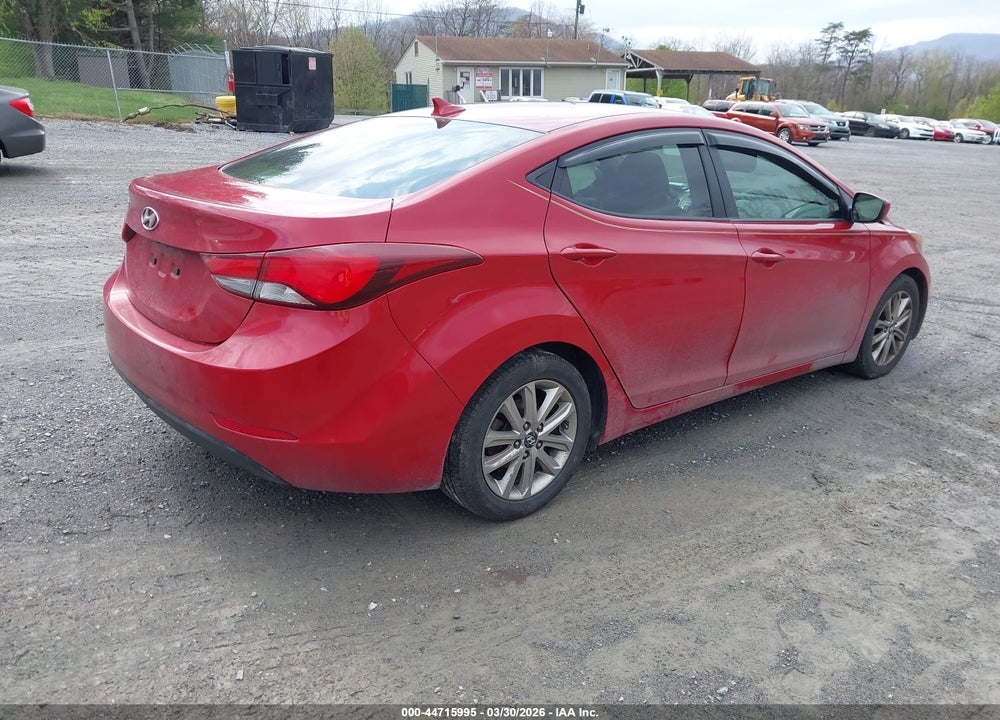 2014 HYUNDAI ELANTRA SE VIN: KMHDH4AE0EU151363