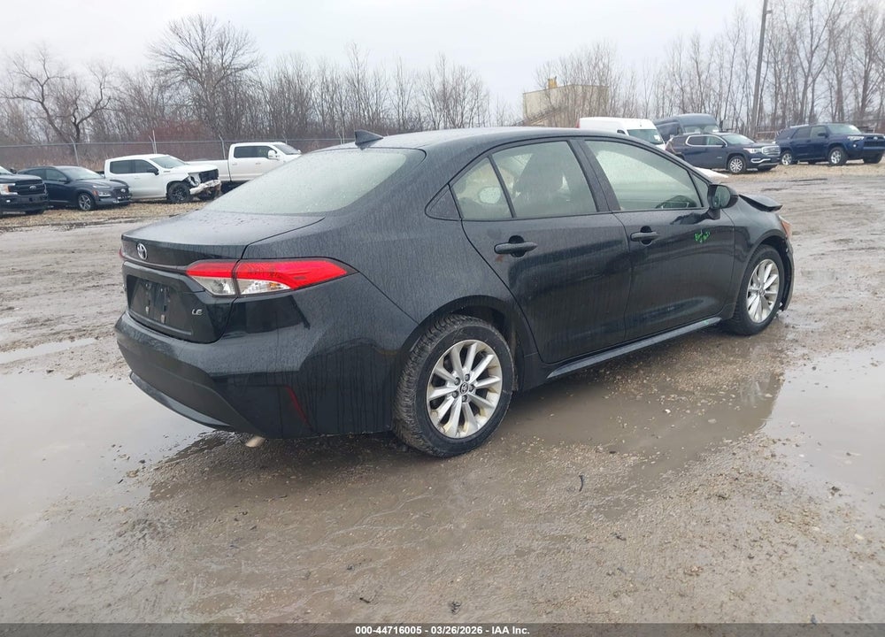 2020 TOYOTA COROLLA LE VIN: JTDHPRAE4LJ070046