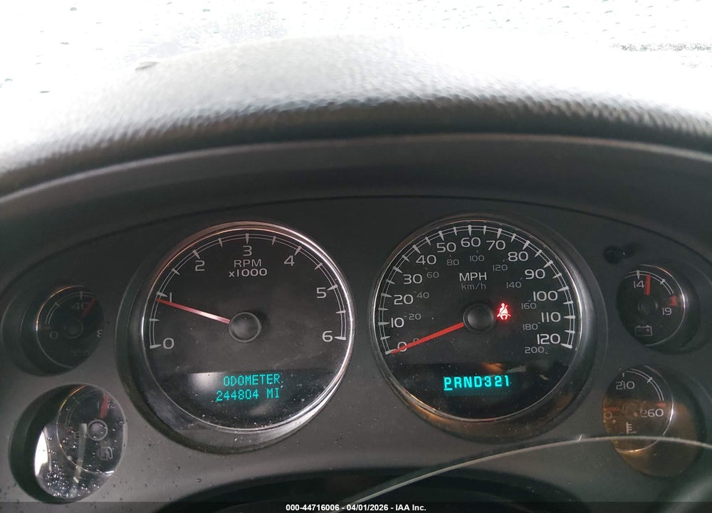 2007 CHEVROLET AVALANCHE 1500 LTZ VIN: 3GNFK123X7G266589